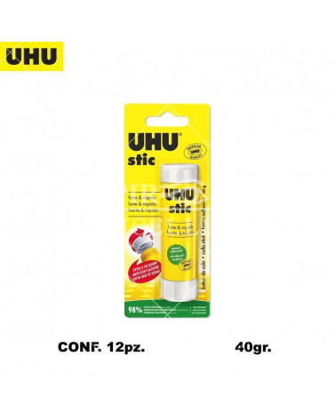 UHU COLLA STICK 40GR.12 BLISTER 1PZ.