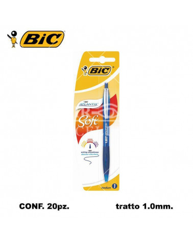 BIC SFERA ATLANTIS 20 BLISTER 1PZ.BLU