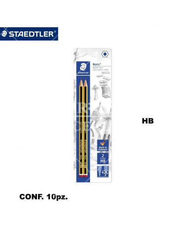 STAEDTLER MATITA NORIS 10 BLISTER 2PZ.HB