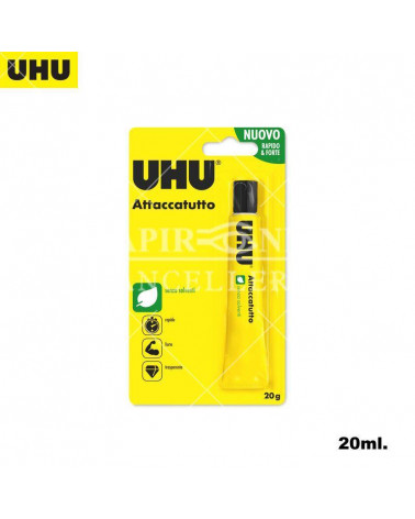 UHU COLLA ATTACCATUTTO 20ml.BLISTER