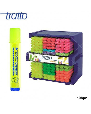 TRATTO VIDEO 108pz.EVIDENZIATORE-893900