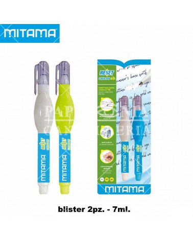 MITAMA CORRETTORE PENNA RESET LIQUID 7ML.BL.2PZ.61543