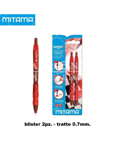 MITAMA SFERA SCATTO SPEED 3 ROSSO BL.2PZ.61705