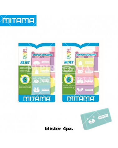 MITAMA GOMMA MATITA RESET PASTEL BL.4PZ.62553