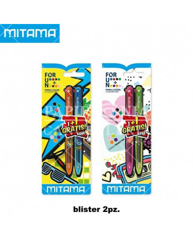 MITAMA SFERA SCATTO 4 COLORI TRENDY FOR FUN BL.2PZ.62564