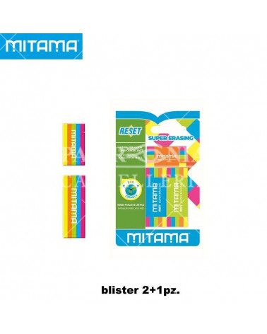 MITAMA GOMMA MATITA ALTA QUALITA BL.2+1PZ.62872