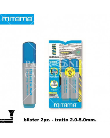 MITAMA EVIDENZIATORE SILVER BL.2PZ.62925