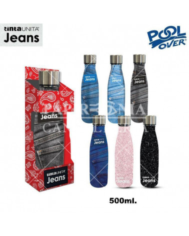 TINTA UNITA JEANS/GLITTER BORRACCIA TERMICA 500ml.