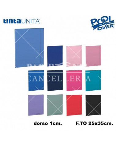 TINTA UNITA EXCELLENT CARTELLA C/ELASTICO 25X35