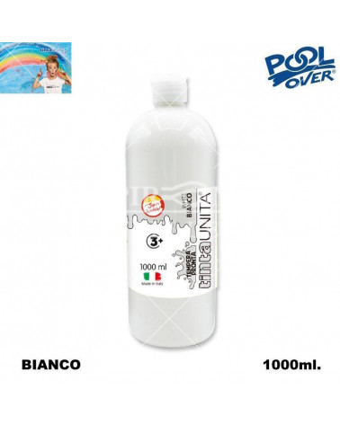 TINTA UNITA TEMPERA PRONTA 1000ml.BIANCO