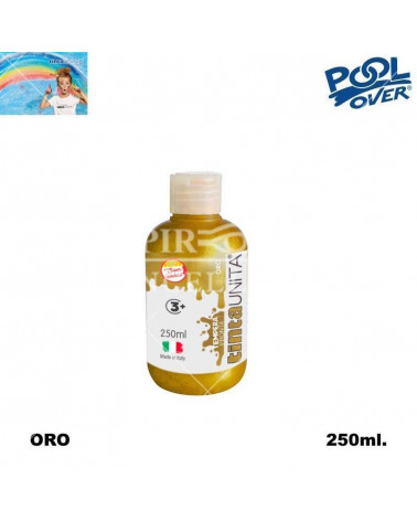 TINTA UNITA TEMPERA PRONTA 250ml.ORO