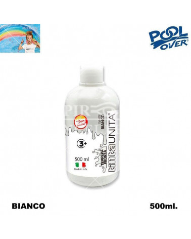 TINTA UNITA TEMPERA PRONTA 500ml.BIANCO