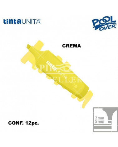 TINTA UNITA EVIDENZIATORE PALETTE CREMA 02 12PZ.