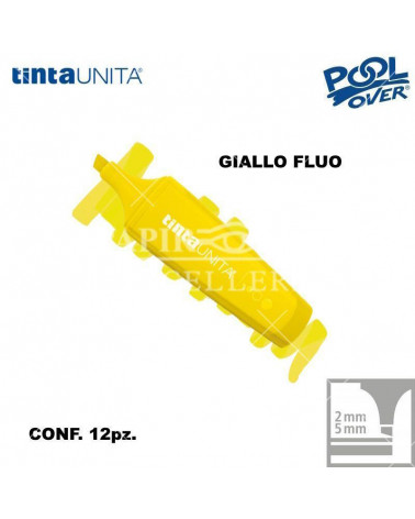 TINTA UNITA EVIDENZIATORE PALETTE GIALLO FLUO 03 12PZ.