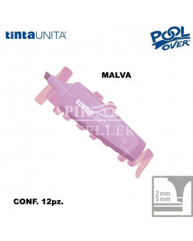 TINTA UNITA EVIDENZIATORE PALETTE MALVA 10 12PZ.