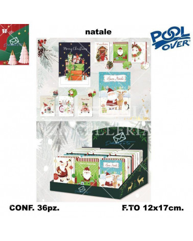 DEDICATO A TE ESP 36 BIGLIETTI 12x17 NATALE 2023