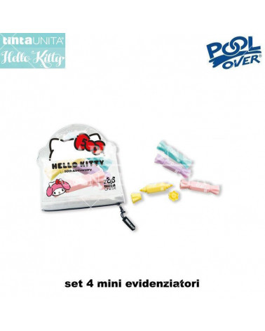 TINTA UNITA HELLO KITTY SET 4 EVIDENZIATORI BONBON