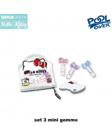 TINTA UNITA HELLO KITTY SET 3 MINI GOMME