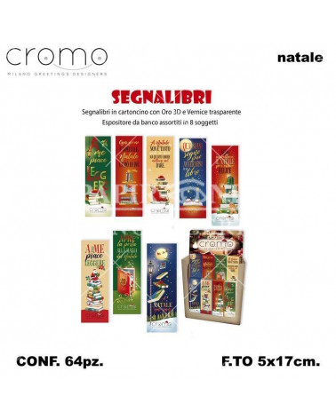 CROMO SEGNALIBRI NATALE NT.7973 [64PZ]