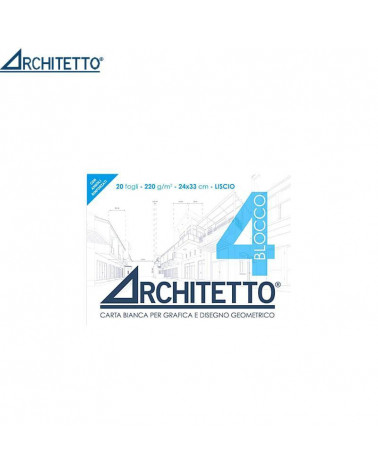 ARCHITETTO BLOCCO 24X33 20FG.LISCIO DISEGNO 44670 [10PZ]