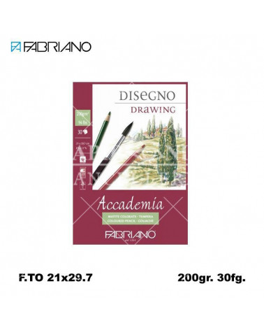 FABRIANO ACCADEMIA 200DIS 21X29,7
