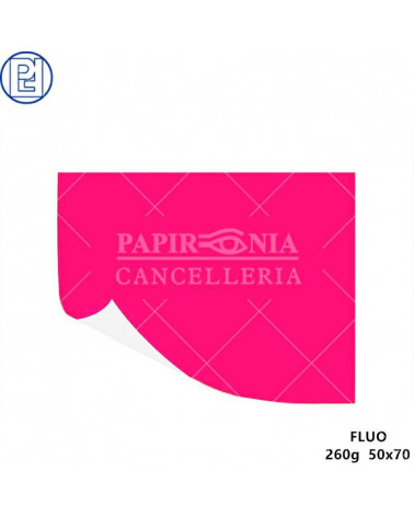 PICARTA CARTONCINO 50X70 FUXIA FLUORESCENTE [10FG]