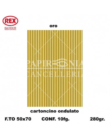 REX GIOCO ONDA 50X70 725 ORO-ONDULATO [10FG]