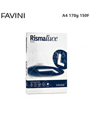 FAVINI RISMALUCE A4 170gr.150fg.BIANCA-FOTOCOPIE