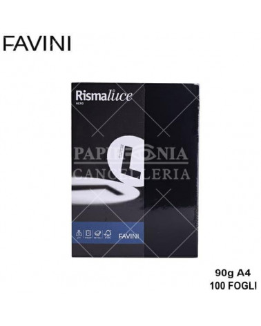 FAVINI RISMALUCE SMALL A4 90gr.100fg.NERO-FOTOCOPIE