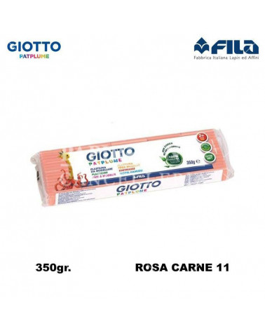GIOTTO PLASTILINA PATPLUME 350GR. ROSA CARNE 11