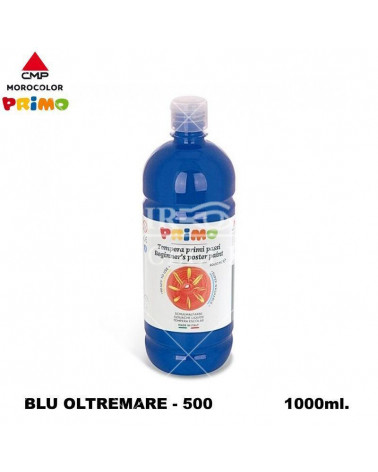 PRIMO TEMPERA PRONTA 1000ML. BLU OLTREMARE 500