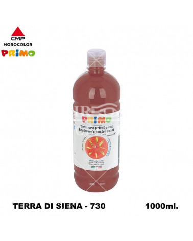 PRIMO TEMPERA PRONTA 1000ML. TERRA SIENA 730