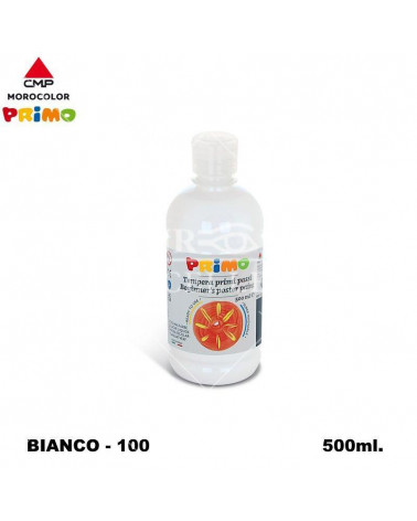 PRIMO TEMPERA PRONTA 500ML. BIANCO 100