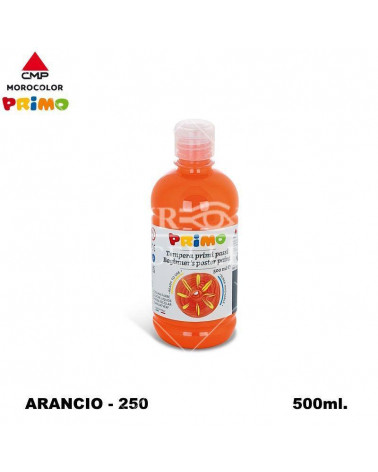 PRIMO TEMPERA PRONTA 500ML. ARANCIO 250