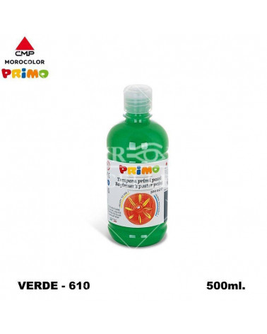 PRIMO TEMPERA PRONTA 500ML. VERDE 610