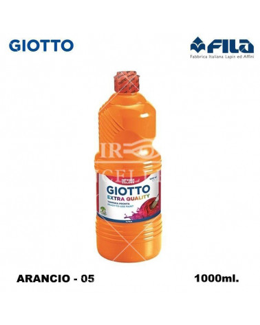 GIOTTO TEMPERA PRONTA 1000ML. ARANCIO 05