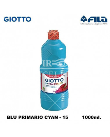 GIOTTO TEMPERA PRONTA 1000ML. BLU CIANO 15