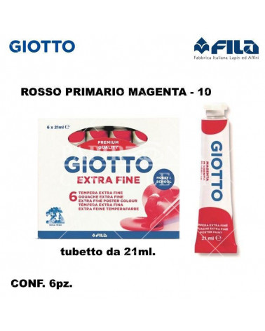 GIOTTO TEMPERA T.7 21ML. MAGENTA 10 [6PZ]