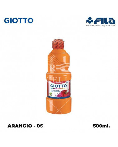 GIOTTO TEMPERA PRONTA 500ML. ARANCIO 05