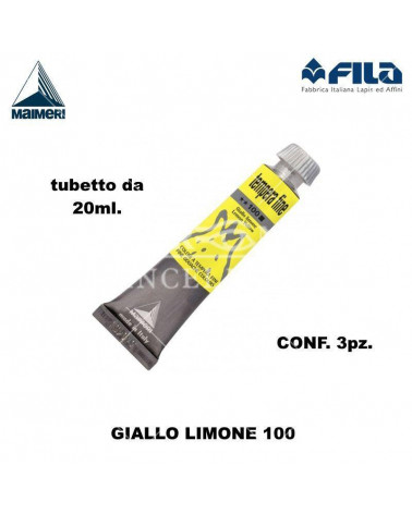 MAIMERI TEMPERA T.7 20ML. GIALLO LIMONE 100 [3PZ]