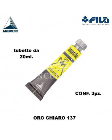 MAIMERI TEMPERA T.7 20ML. ORO CHIARO 137 [3PZ]