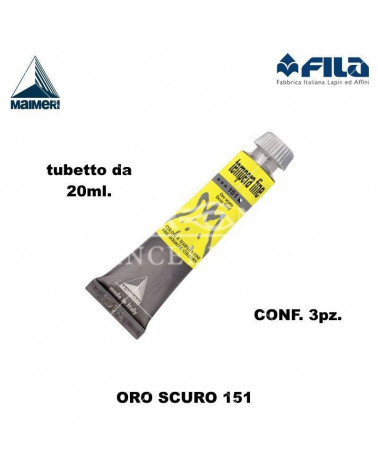 MAIMERI TEMPERA T.7 20ML. ORO SCURO 151 [3PZ]