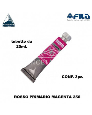 MAIMERI TEMPERA T.7 20ML. MAGENTA 256 [3PZ]