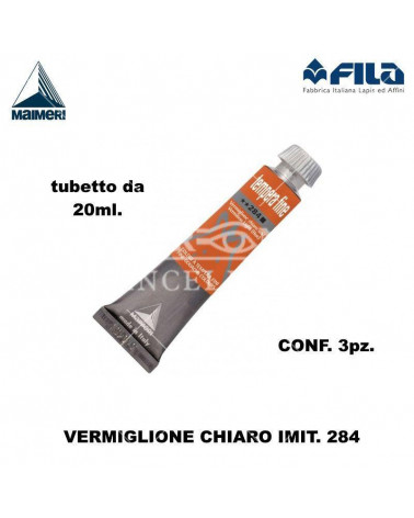 MAIMERI TEMPERA T.7 20ML.ROSSO VERMIGLIONE 284 [3PZ]