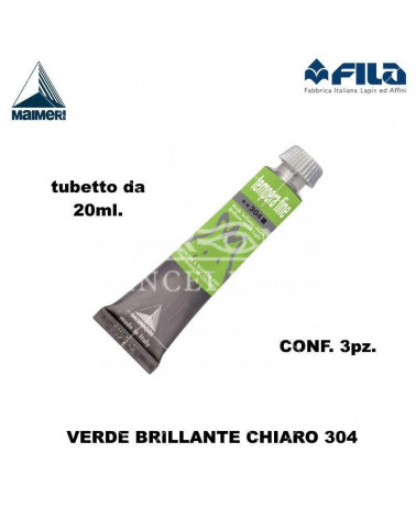 MAIMERI TEMPERA T.7 20ML.VERDE CHIARO 304 [3PZ]