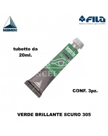 MAIMERI TEMPERA T.7 20ML.VERDE SCURO 305 [3PZ]