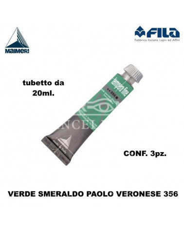 MAIMERI TEMPERA T.7 20ML.VERDE PAOLO VERONESE 356 [3PZ]