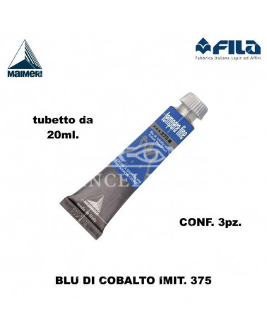 MAIMERI TEMPERA T.7 20ML. BLU COBALTO 375 [3PZ]