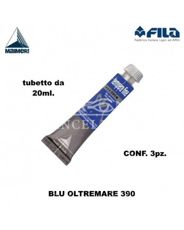 MAIMERI TEMPERA T.7 20ML. BLU OLTREMARE 390 [3PZ]