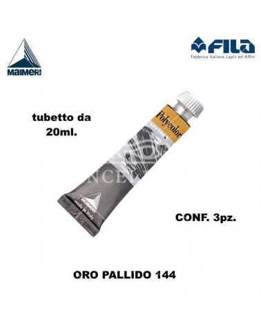 MAIMERI TEMPERA ACRILICA 20ML ORO PALLIDO 144 [3PZ]